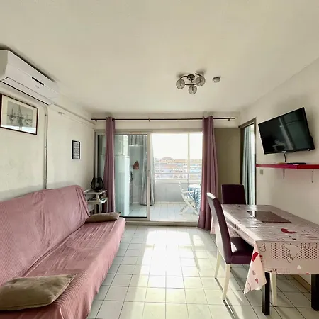 Charmant 2 Pieces Avec Loggia, Climatisation Et Parking A 300m Plage - Fr-1-338-168 Apartamento Sète
